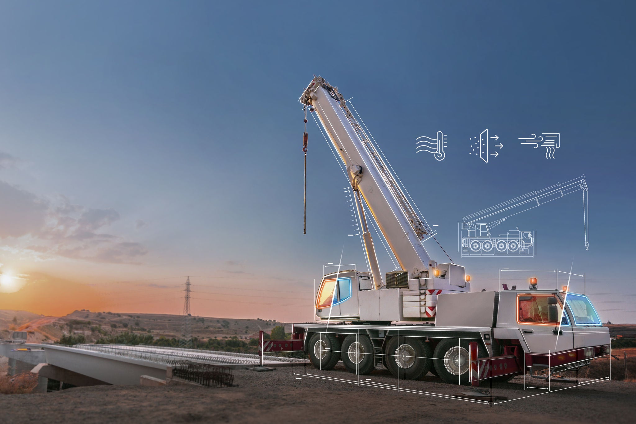 Webasto Solutions for construction machinery