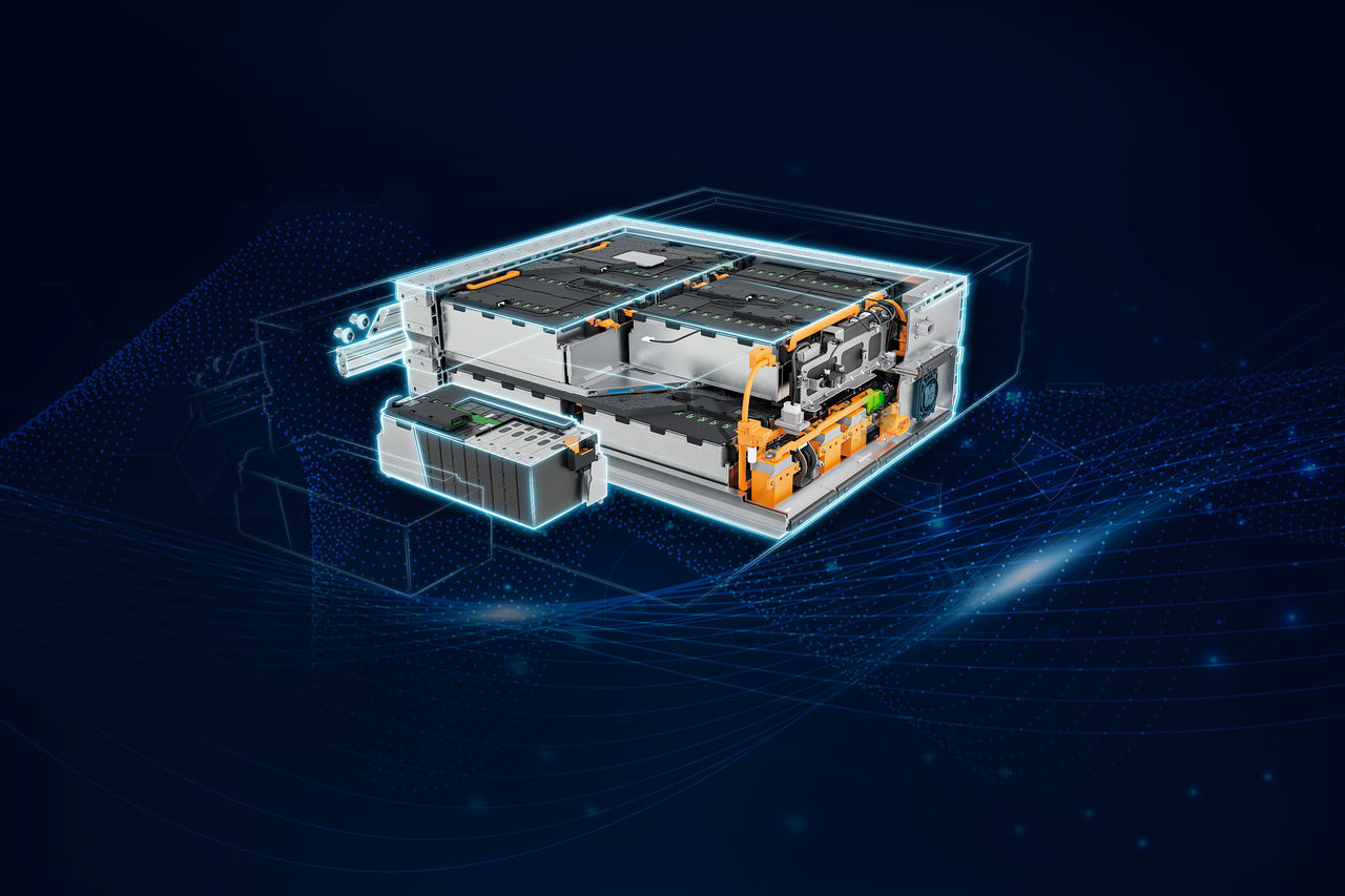 Webasto Standard Battery Pro 40 product picture on blue background