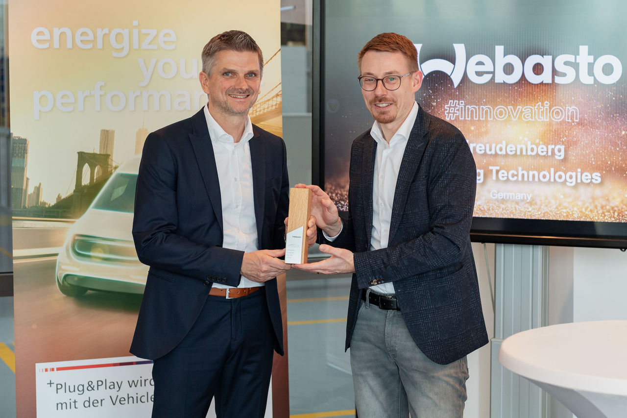 International Supplier Day Innovation Award Freudenberg ©Webasto Group