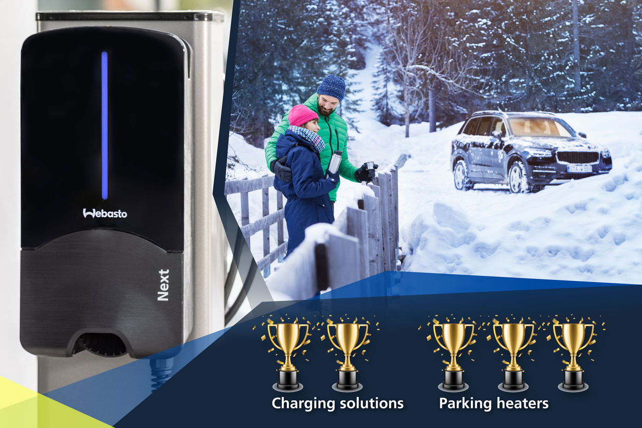 Webasto five times first place